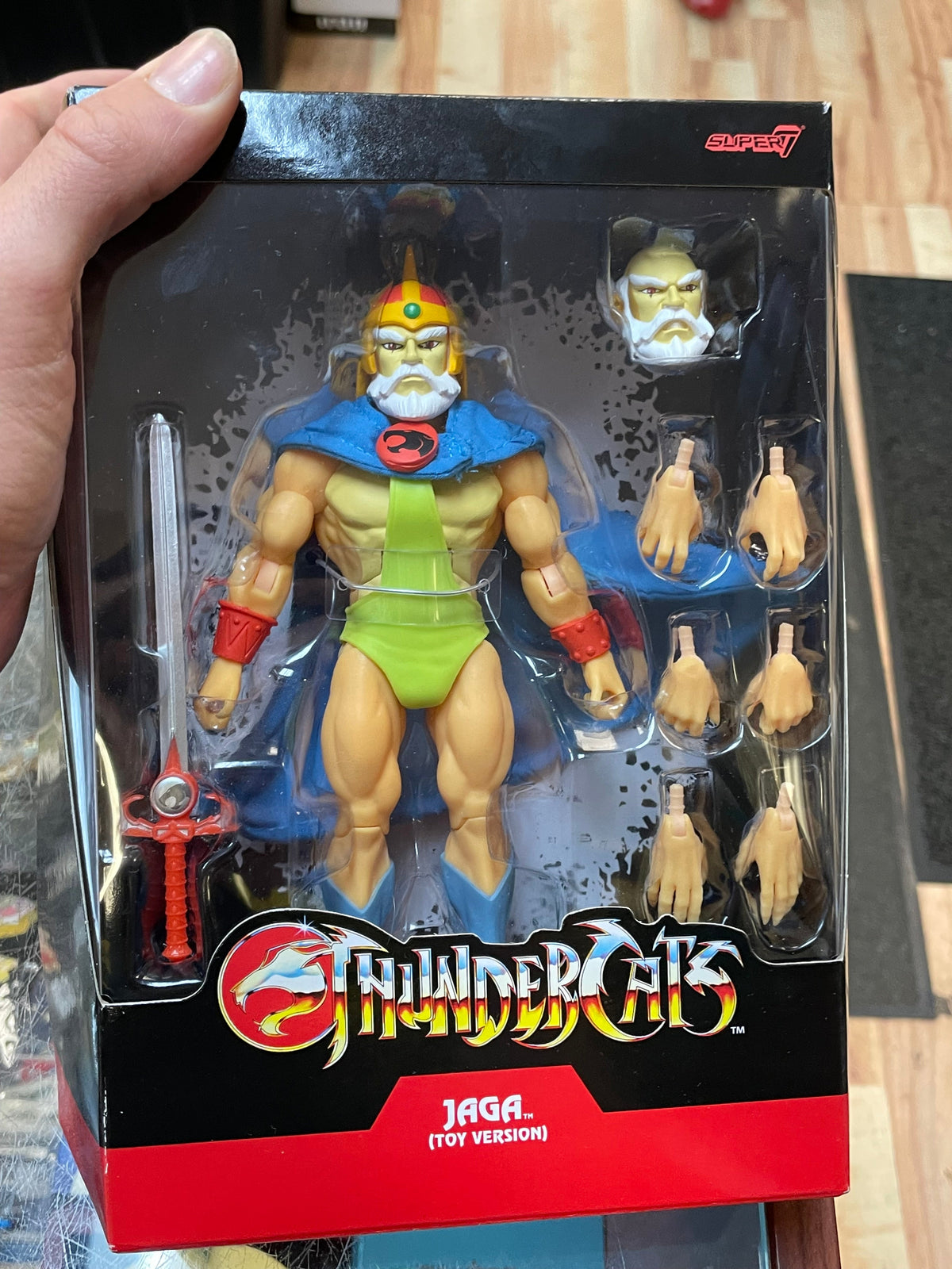 Jaga Toy Version (Thundercats, Super7 Ultimates) **SEALED** product image 5, provided for visual reference and product