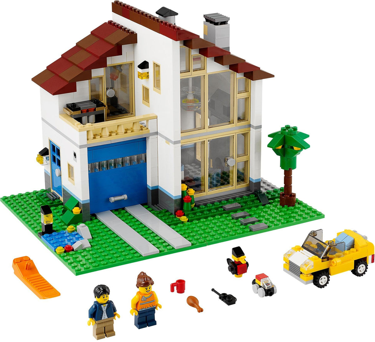 31012 Creator Family House (Retired) (Certified Complete) product image 2, provided for visual reference and product detail