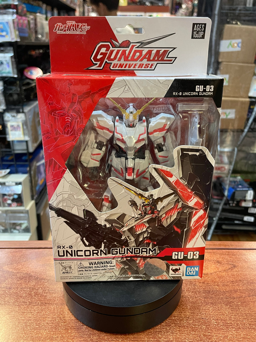 Unicorn Gundam RX-0 (Gundam Universe, Bandai Tamashii) *SEALED* product image 1, provided for visual reference and product