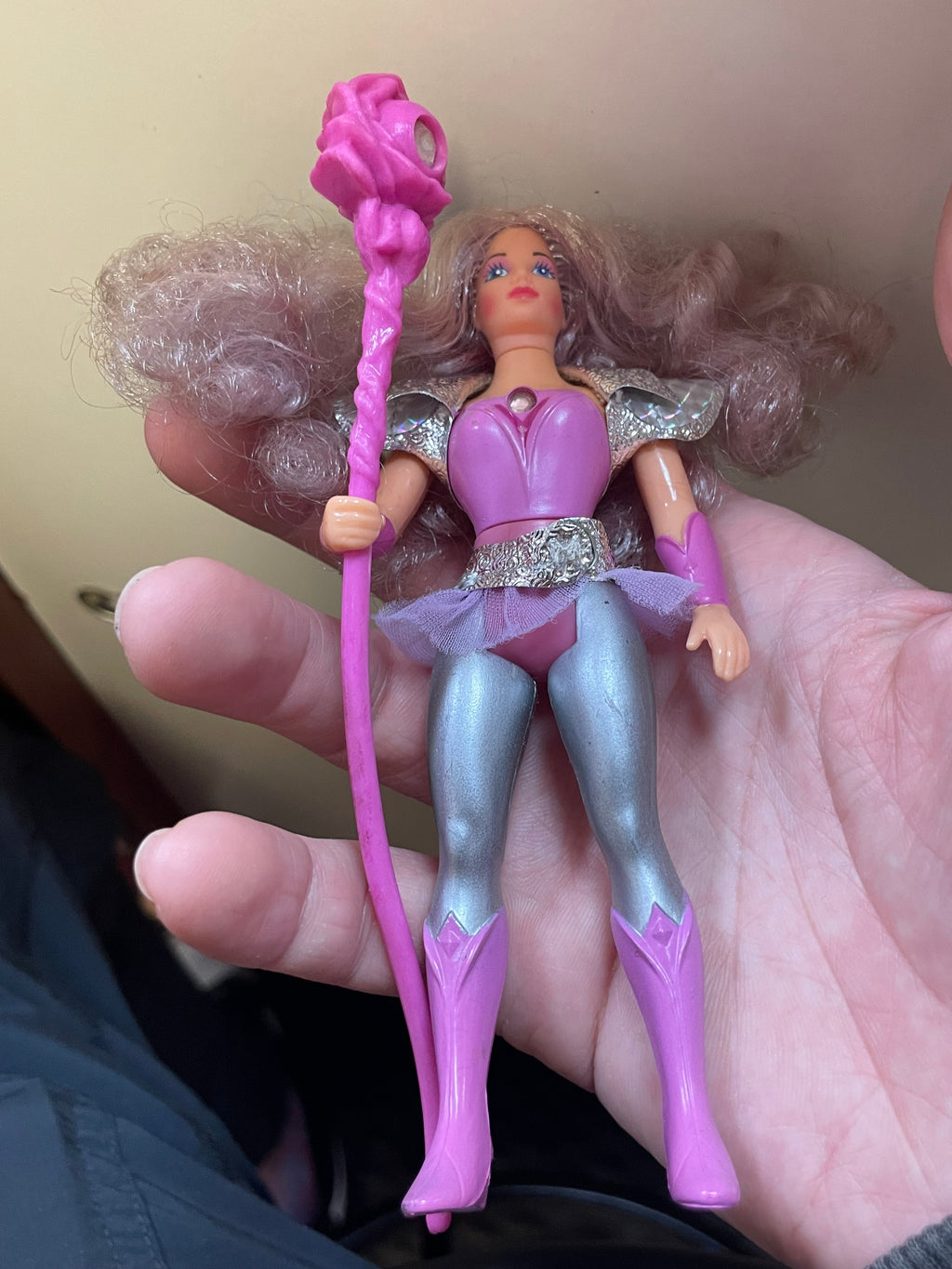 Glimmer with Accessories (Vintage She-Ra, Mattel) LOOSE product image 6, provided for visual reference and product detail