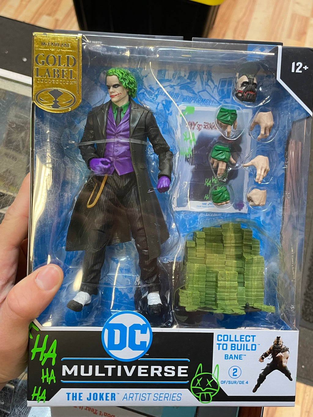 The Joker Artist Series (DC Multiverse McFarlane Toys, Batman TDKR) SEALED product image 5, provided for visual reference
