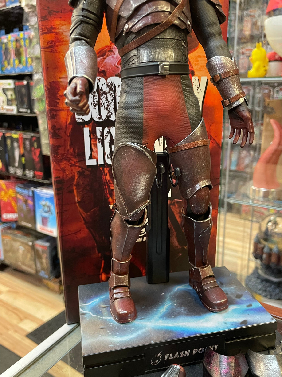 DoomsDay Lightning Man FP-22166 1/6 Scale (Flashpoint, Action Figure) COMPLETE product image 9, provided for visual
