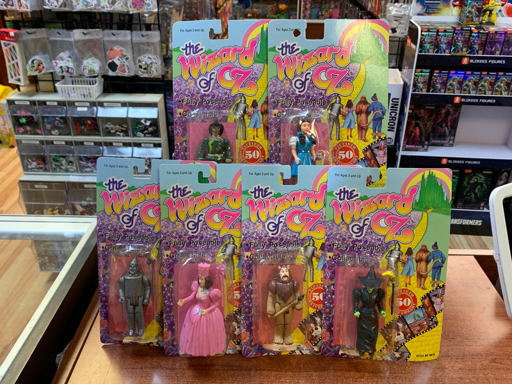 Wizard of Oz Figure Set of 6 (Vintage Multi Toys, MGM) SEALED