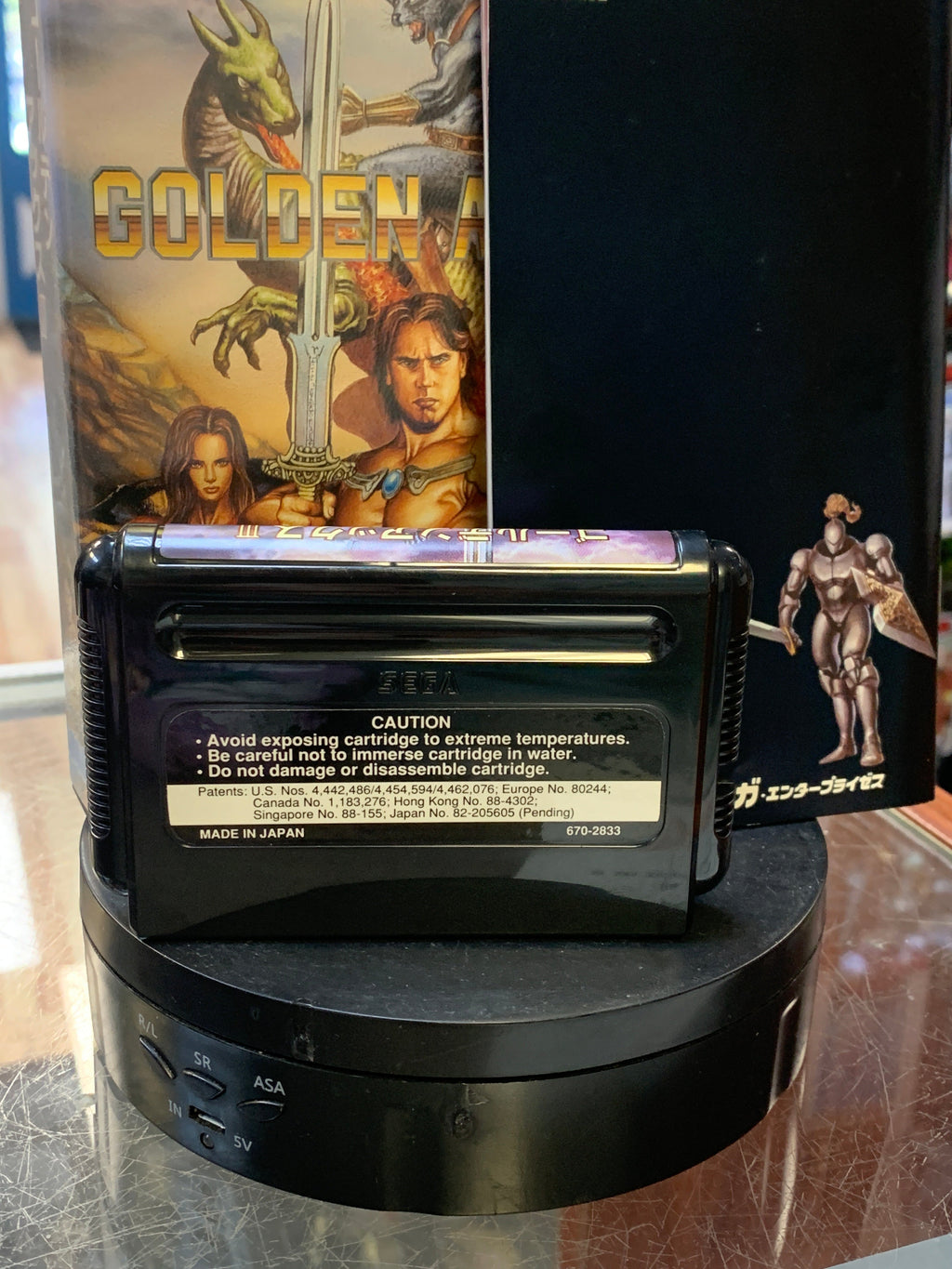 Golden Axe III Japanese (Sega Genesis Mega Drive, Vintage Video Games) COMPLETE product image 4, provided for visual