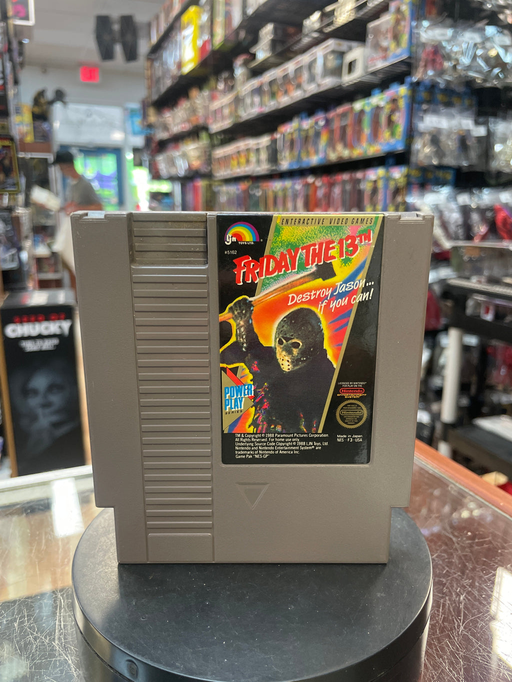 Friday The 13th (Nintendo, LJN Toys) **TESTED** product image 2, provided for visual reference and product detail review