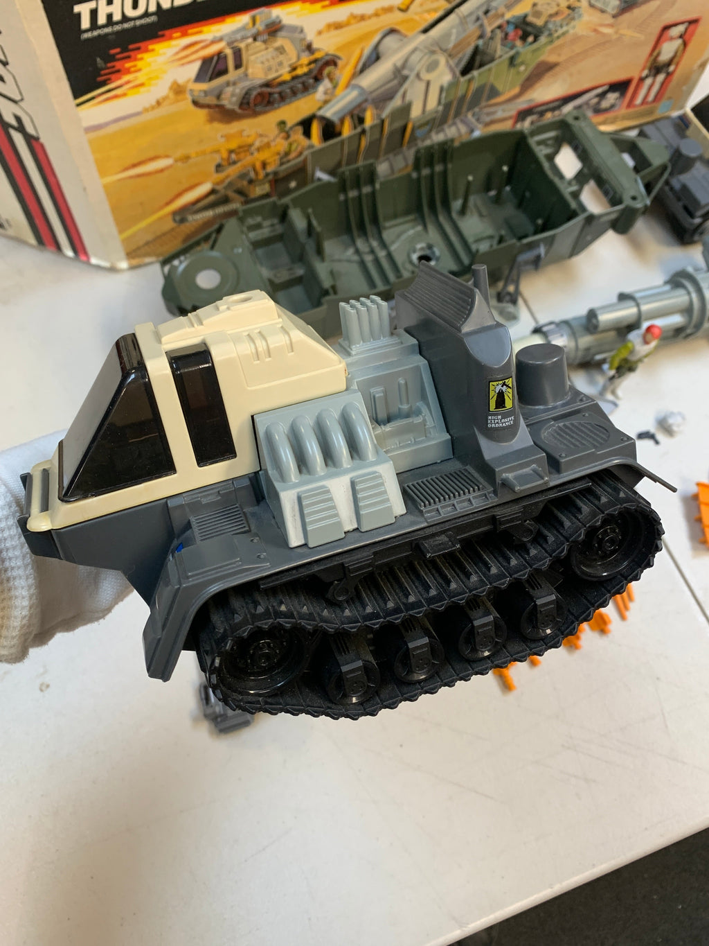 Thunder Clap with Box (Vintage GI Joe, Hasbro) **COMPLETE** product image 21, provided for visual reference and product