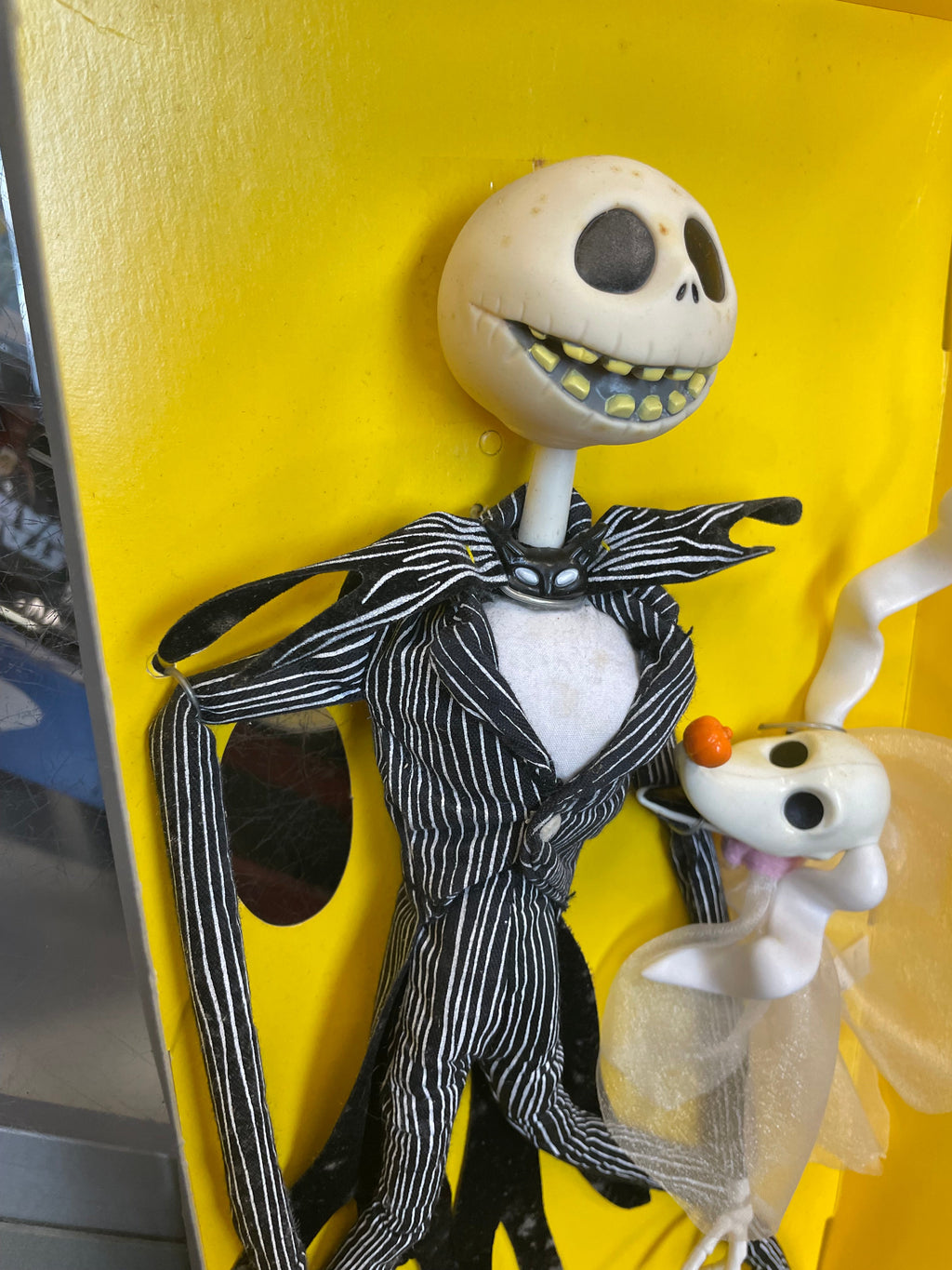 Talking Jack Skellington with Zero (Vintage Nightmare Before Christmas, Hasbro) **SEALED** (Copy) product image 9, provided