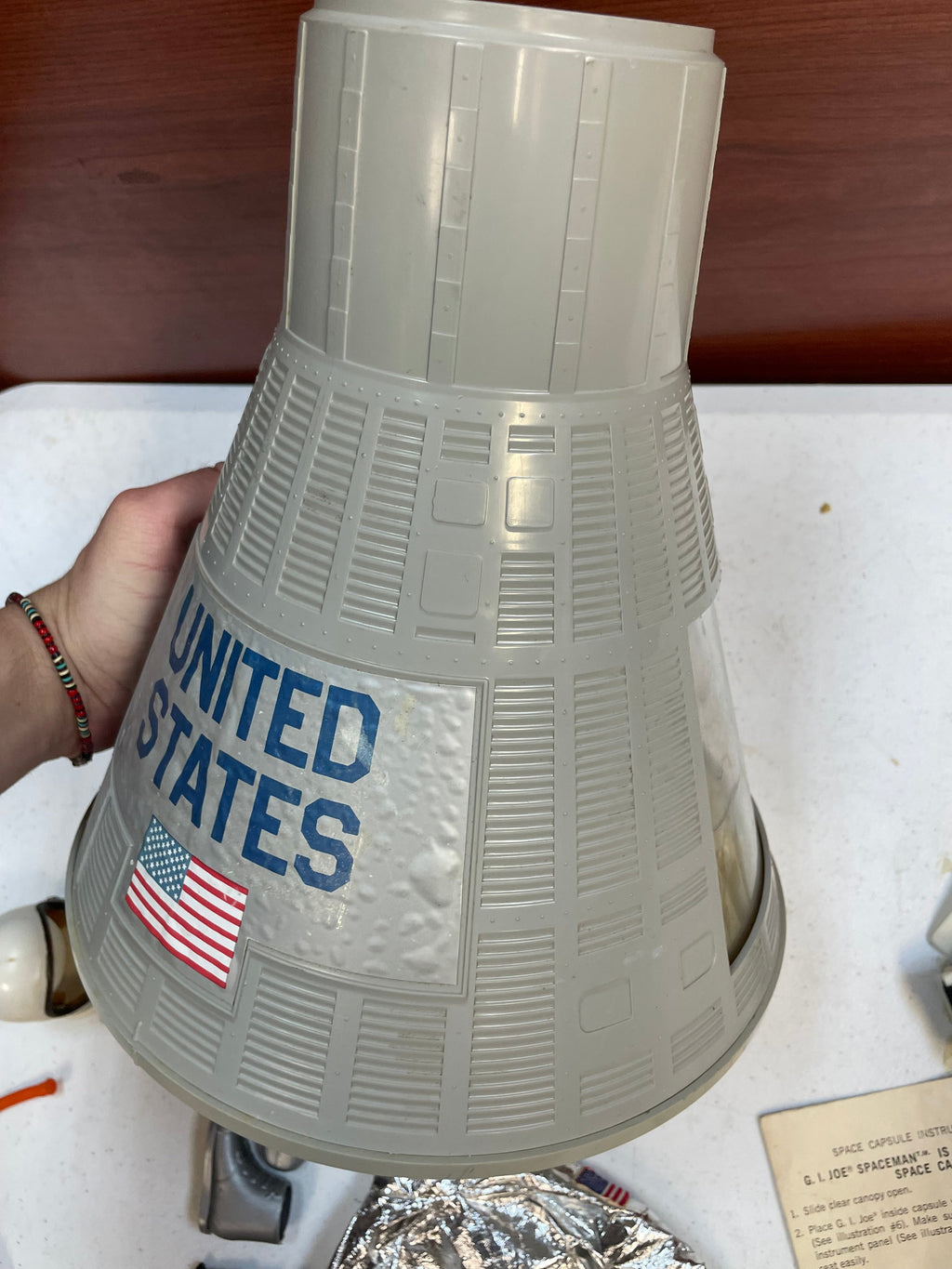 Space Walk Mystery (Vintage 12” GI Joe, Hasbro) **Original** product image 28, provided for visual reference and product