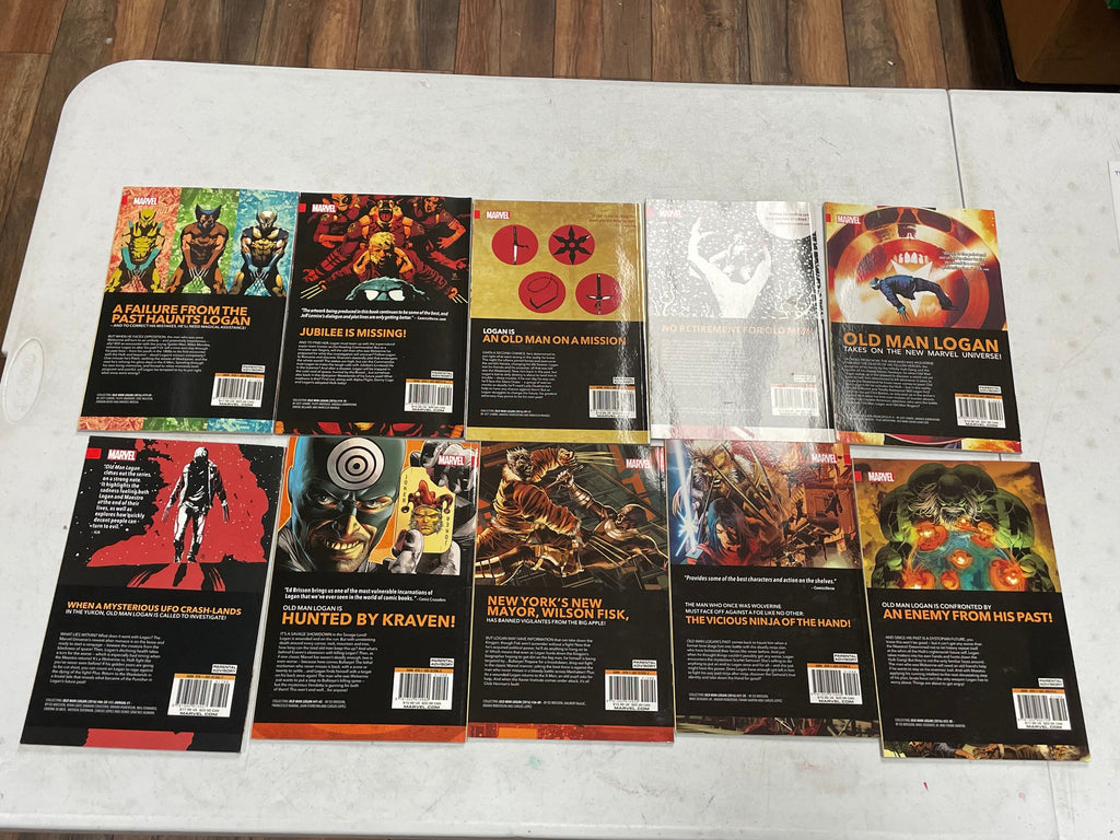 Old Man Logan Volumes #1-10 (Marvel TPB, Paperback) **FULL RUN** product image 13, provided for visual reference and product