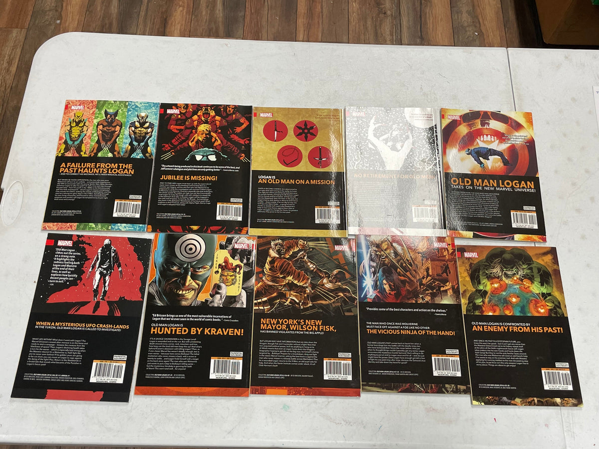 Old Man Logan Volumes #1-10 (Marvel TPB, Paperback) **FULL RUN** product image 13, provided for visual reference and product