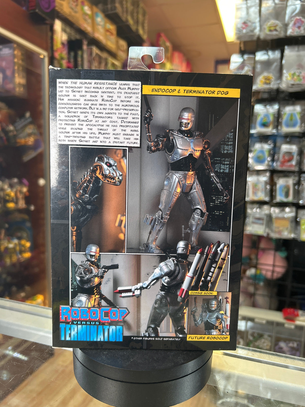 Endocop & Dog (NECA, Terminator vs Robocop) SEALED product image 4, provided for visual reference and product detail review
