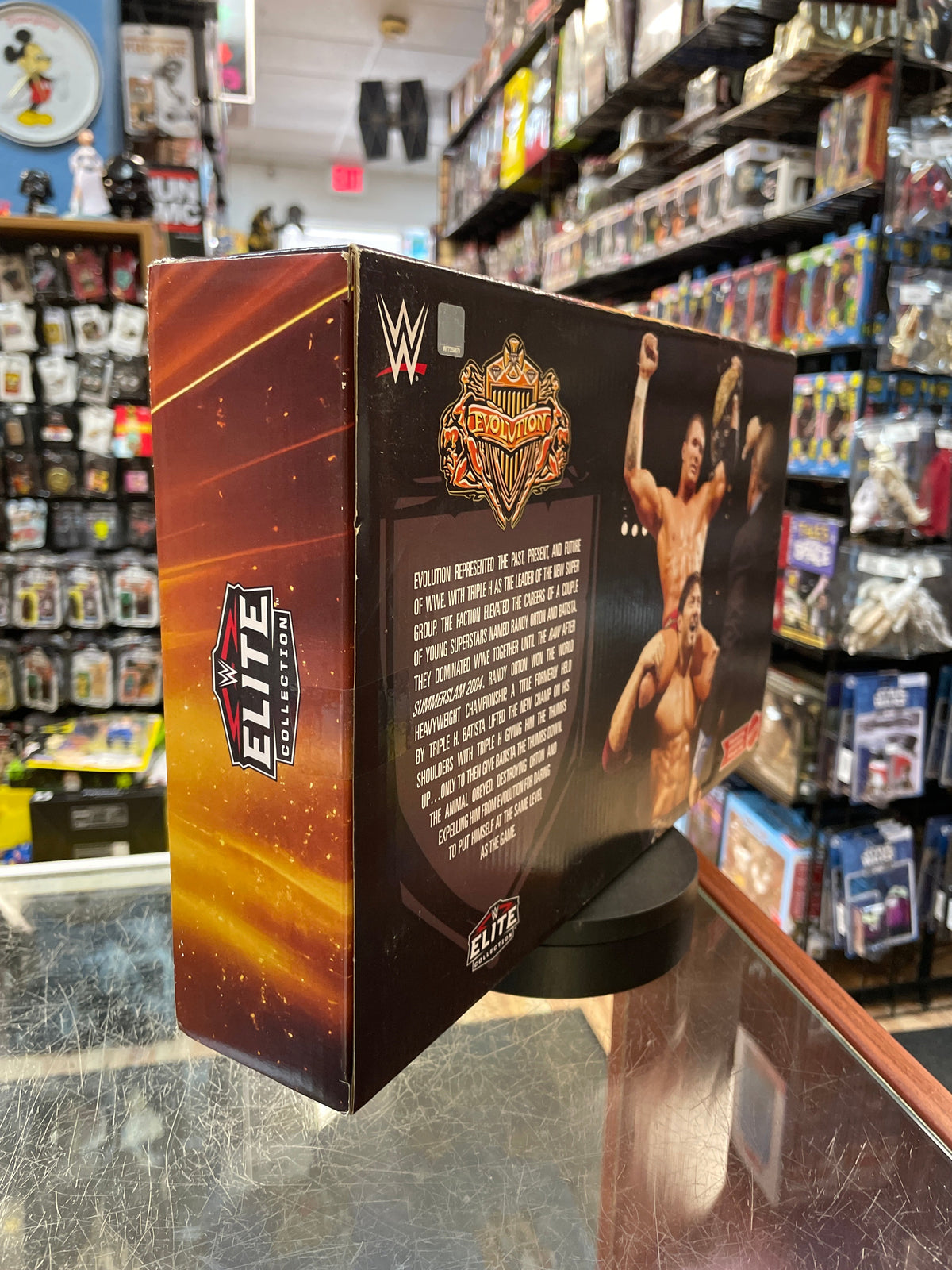 Batista, Triple H, & Randy orton (Mattel, WWE Elite) **COMPLETE** product image 4, provided for visual reference and product