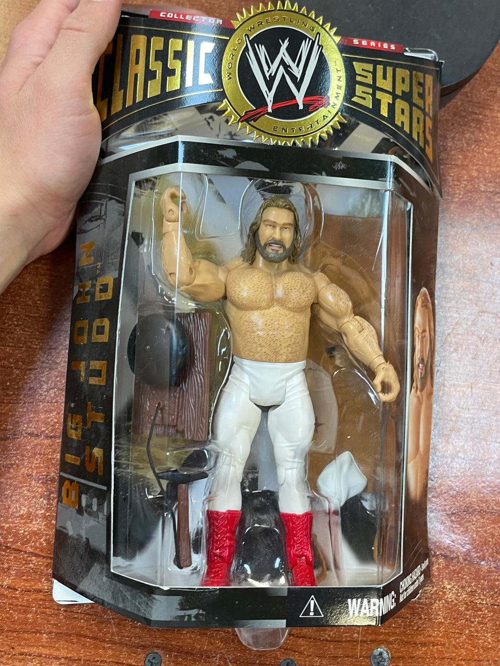 Big John Studd (WWF Classic Superstars, Jakks) **SEALED** product image 4, provided for visual reference and product detail