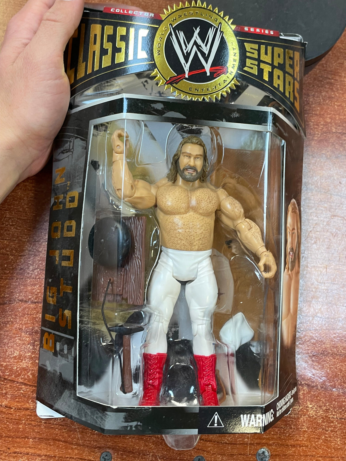 Big John Studd (WWF Classic Superstars, Jakks) **SEALED** product image 4, provided for visual reference and product detail