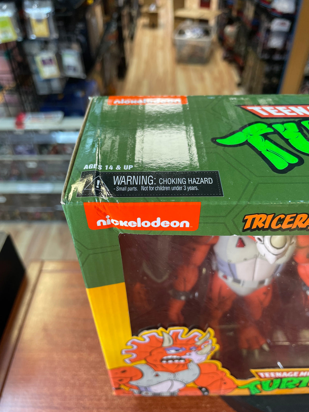 Triceraton Infantryman (NECA, TMNT Ninja Turtles) *SEALED* product image 3, provided for visual reference and product detail