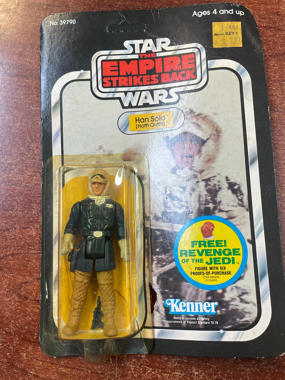 Hoth Han Solo -No Pop (Vintage Star Wars, Kenner) **NEW** product image 13, provided for visual reference and product detail