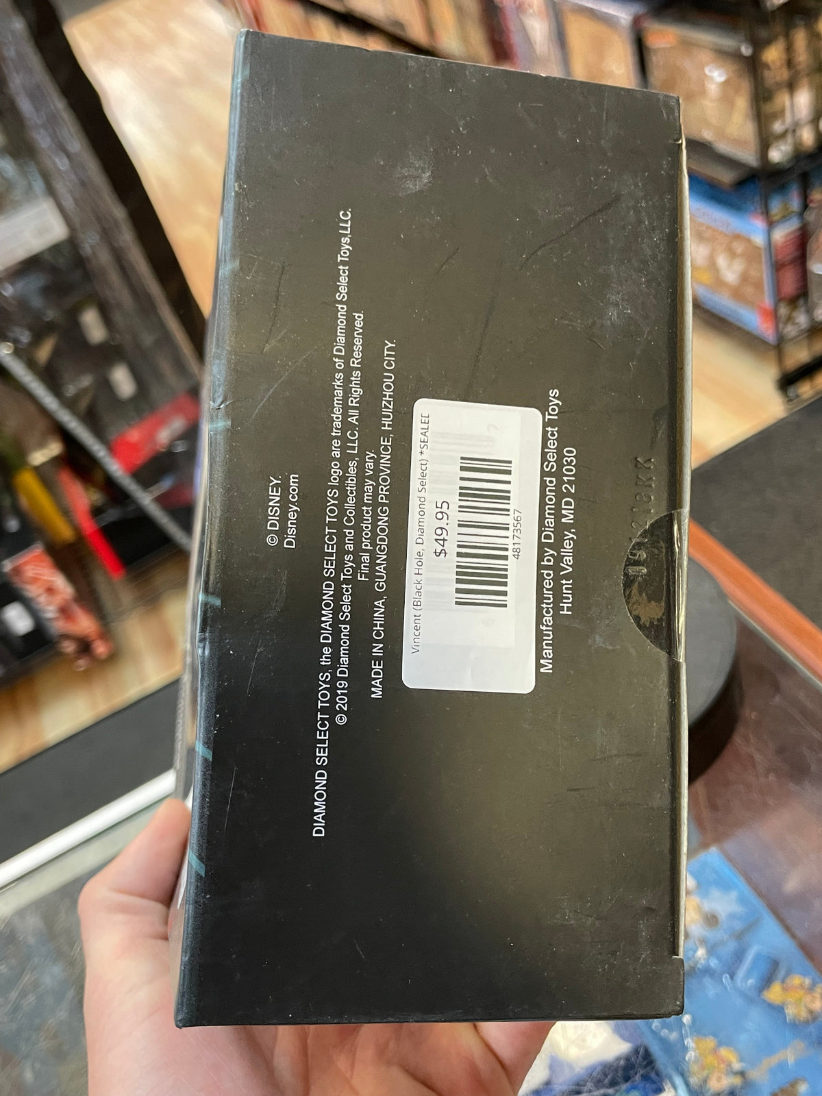 Vincent (Black Hole, Diamond Select) *SEALED* product image 7, provided for visual reference and product detail review