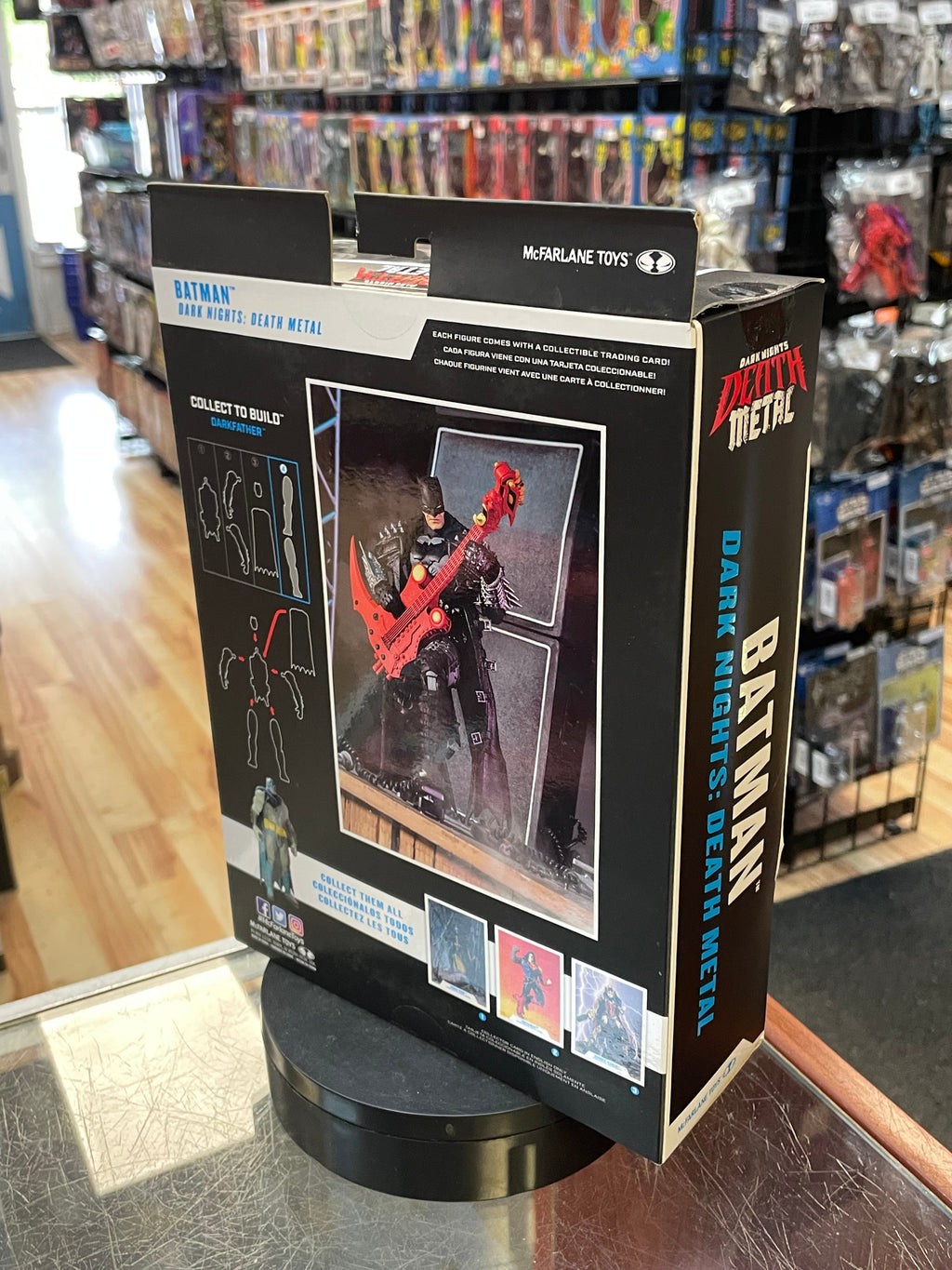 Death Metal Batman BAF Dark Father (McFarlane, DC Multiverse) SEALED product image 3, provided for visual reference and