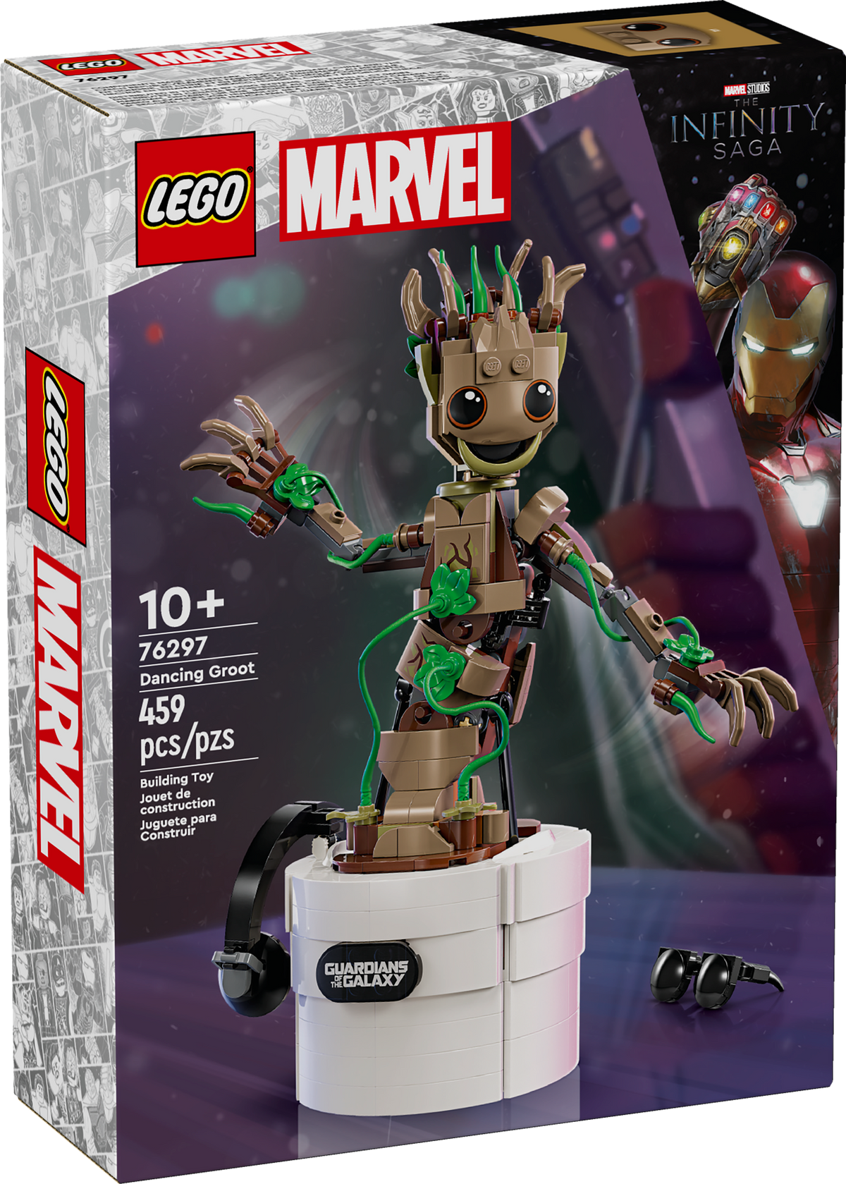 76297 LEGO Marvel: Dancing Groot product image 3, provided for visual reference and product detail review