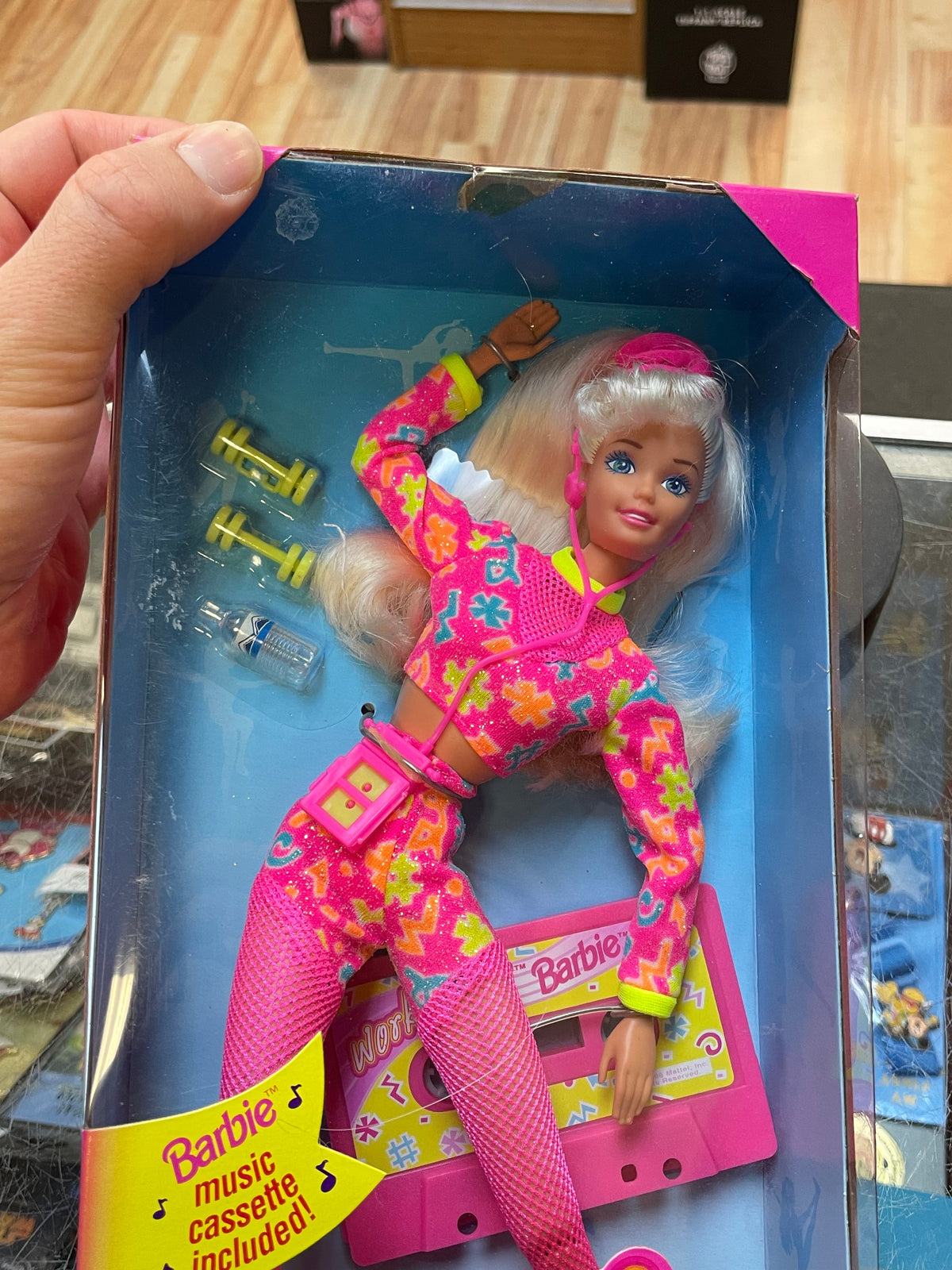 Working Out Barbie #17317 (Vintage Barbie, Mattel) **SEALED** product image 4, provided for visual reference and product