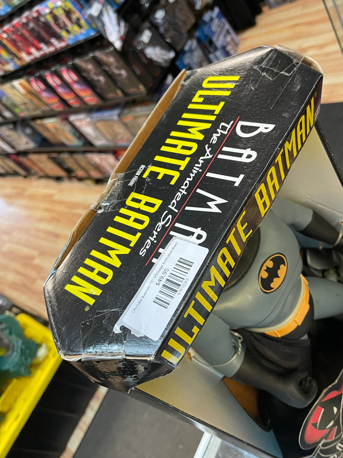 Ultimate Batman 15" (Vintage Animated Batman, Kenner) NEW product image 6, provided for visual reference and product detail