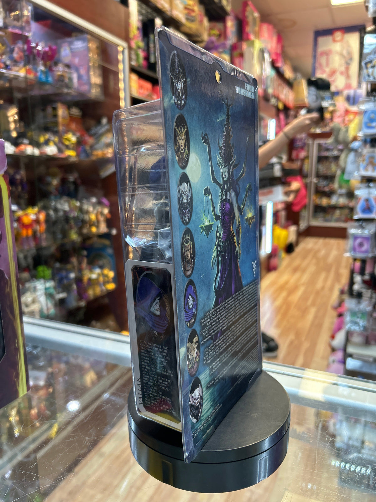 Vallak (Mythic Legions, Four Horsemen) **SEALED** product image 5, provided for visual reference and product detail review