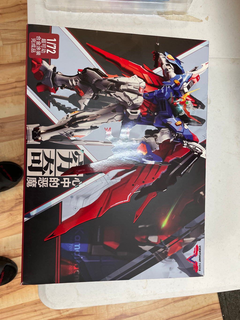 Destiny Gundam X Barbatos Full Metal Frame With Parts Set (Vientiane Toys 1/72 Kamaitachi) NEW/OPEN BOX product image 15,
