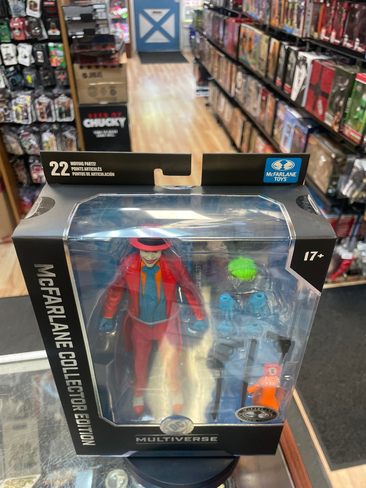 The Joker -Batman 89- CHASE (DC Multiverse Collector Edition, McFarlane) *SEALED* product image 5, provided for visual