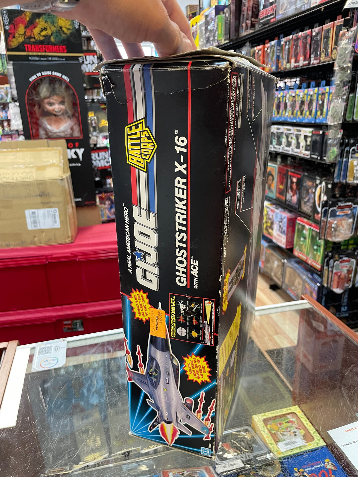 Ghoststriker X-16 with Box (Vintage GI Joe, Hasbro) **COMPLETE** product image 47, provided for visual reference and product