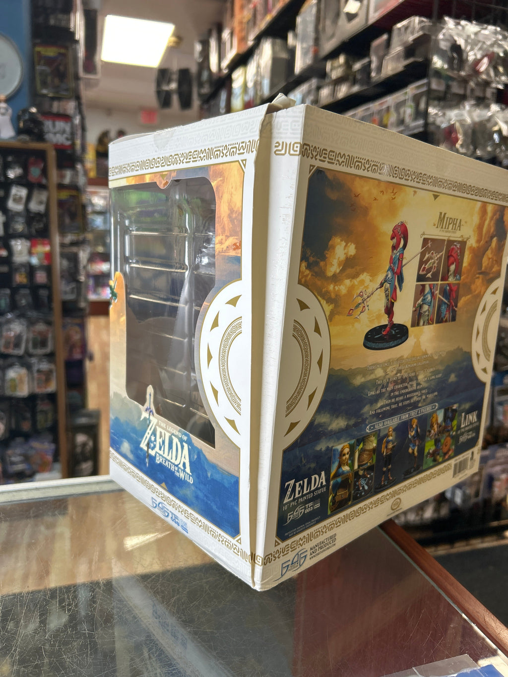 Mipha 11” PVC Statue (The legend Of Zelda, First 4 Figures) **SEALED** product image 4, provided for visual reference and