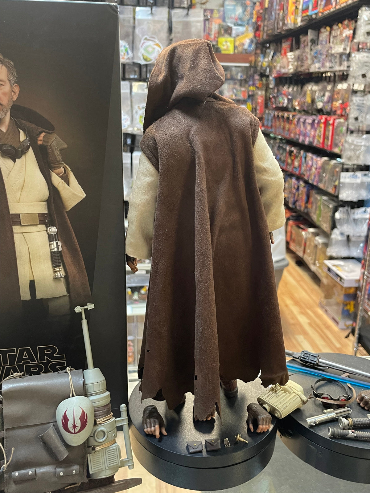 Obi Wan Kenobi Mythos 1/6 Scale (Star Wars, Sideshow) COMPLETE product image 19, provided for visual reference and product