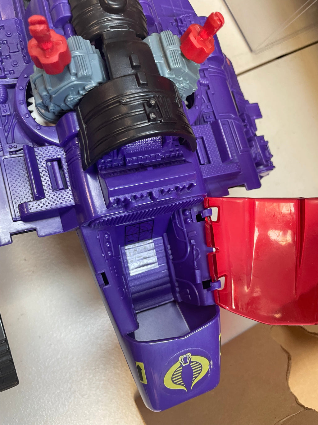 Mamba with Box (Vintage GI Joe, Hasbro) **COMPLETE** product image 34, provided for visual reference and product detail