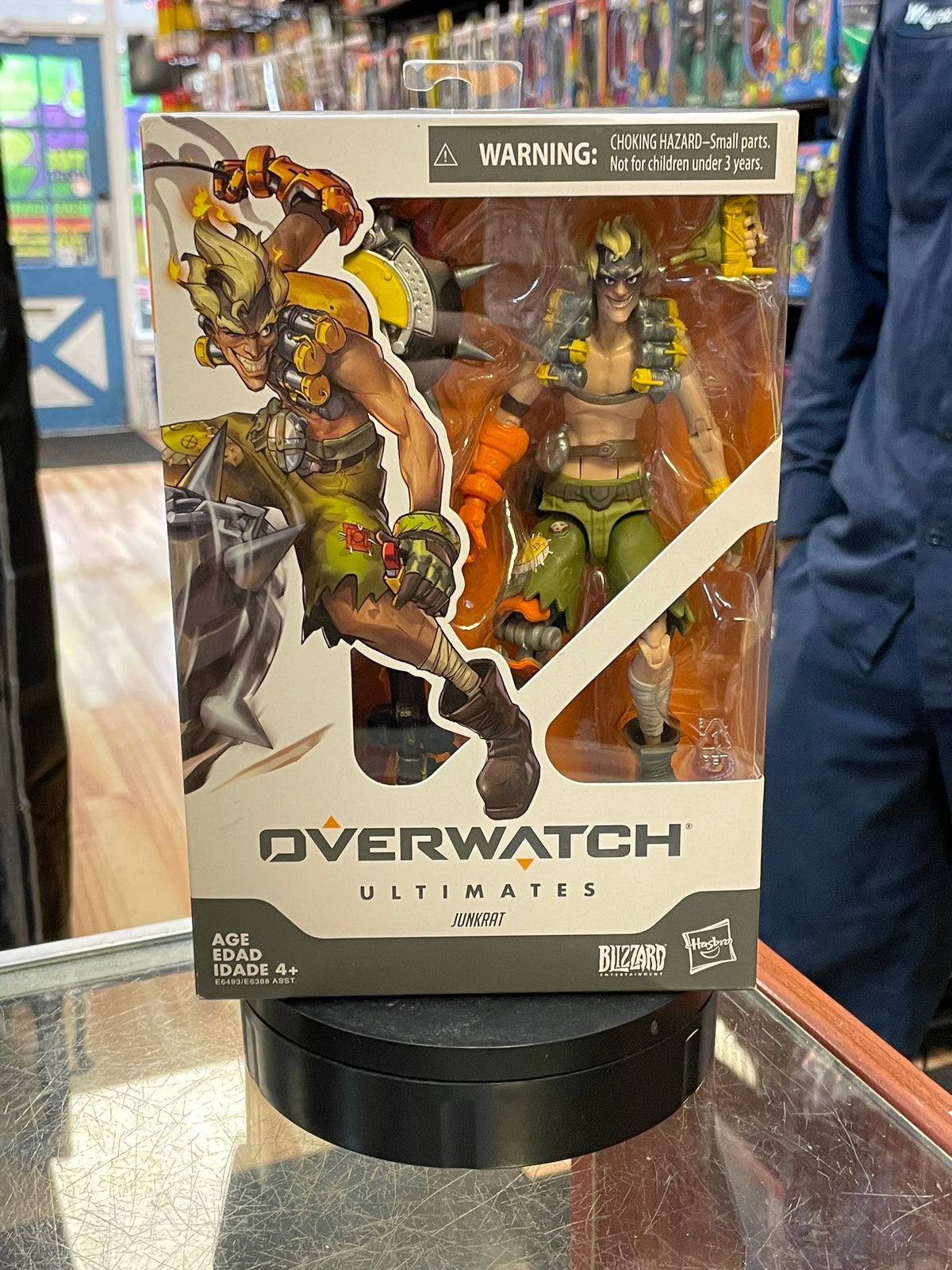 Junkrat (Overwatch Ultimates, Hasbro) **SEALED** product image 1, provided for visual reference and product detail review