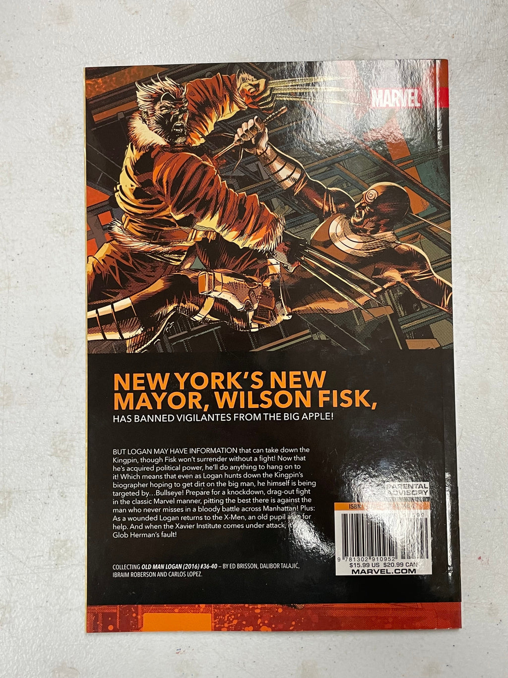 Old Man Logan Volumes #1-10 (Marvel TPB, Paperback) **FULL RUN** product image 41, provided for visual reference and product