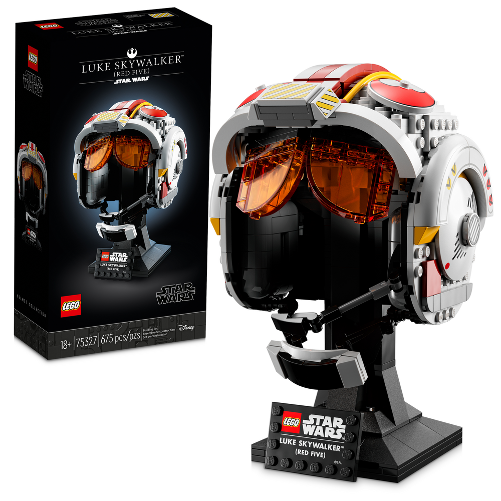 75327 Luke Skywalker (Red Five) Helmet (Retired) (Certified Complete)