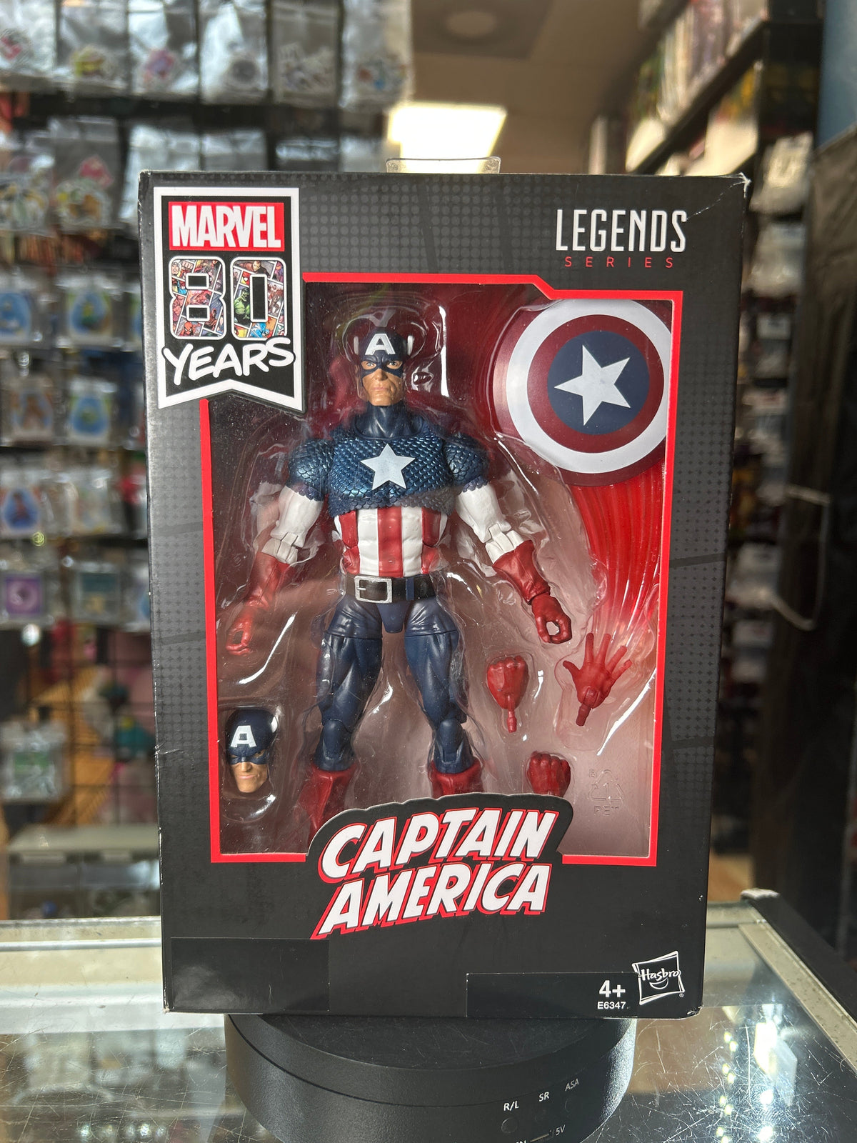 Captain America -80 Years- (Marvel Legends, Hasbro) *SEALED* product image 1, provided for visual reference and product