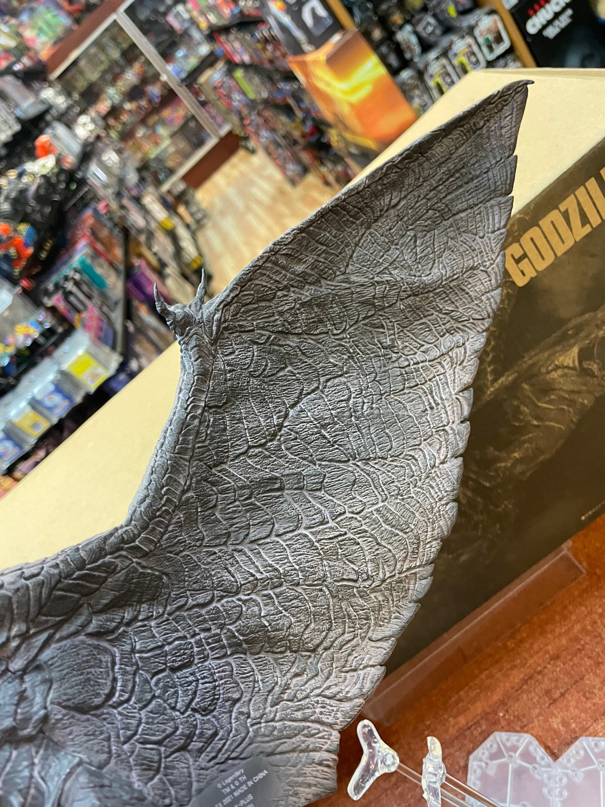 Rodan 2019 Pvc Figure Garage Toy (Godzilla II TOHO, X Plus Kaiju Series, Monsterverse) INCOMPLETE product image 3, provided