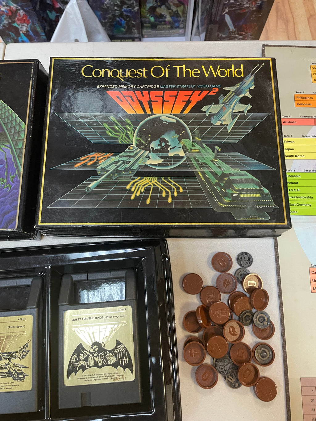 Odyssey 2 with Box & Games (Magnavox, Vintage Video Games) product image 20, provided for visual reference and product