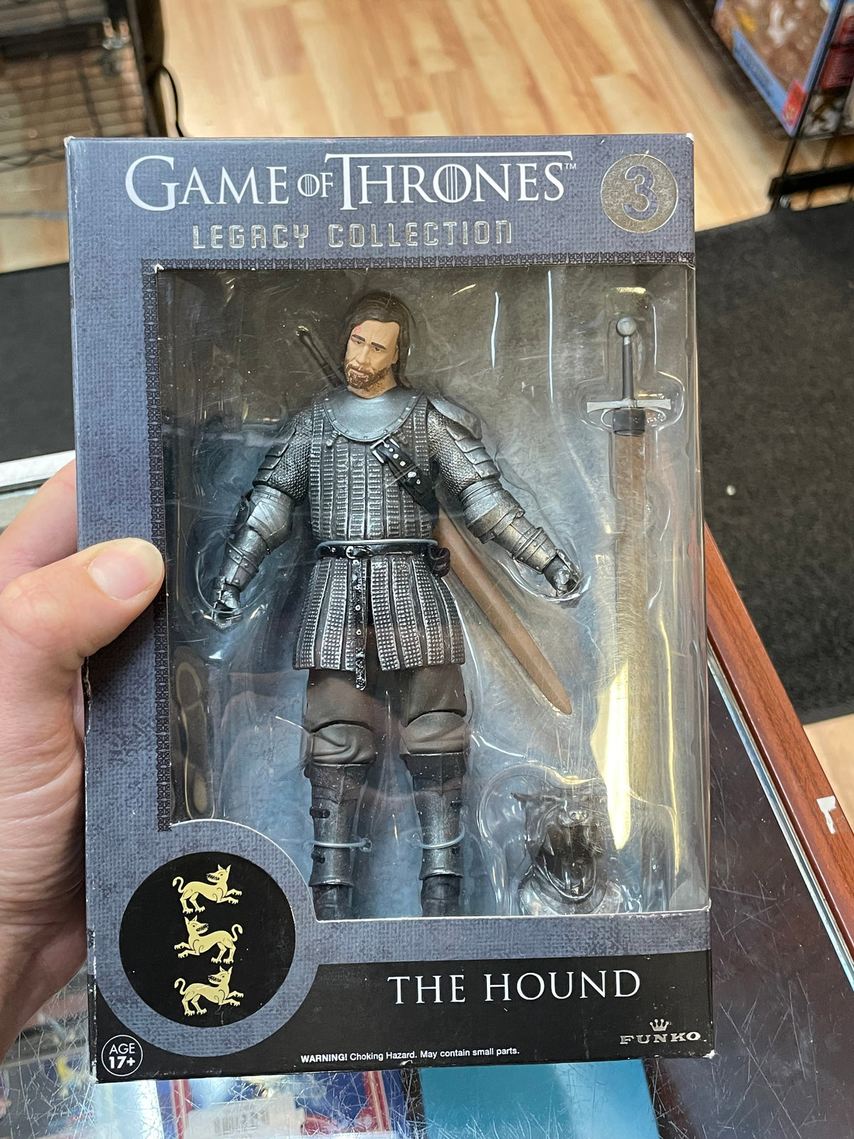 The Hound (Game of Thrones, Funko) **SEALED** product image 4, provided for visual reference and product detail review