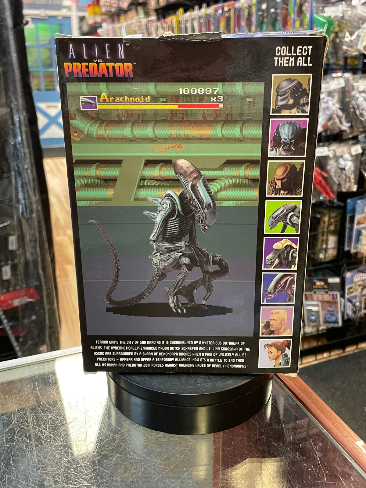 Arachinoid Alien (NECA, Predator vs Alien) **SEALED** product image 2, provided for visual reference and product detail
