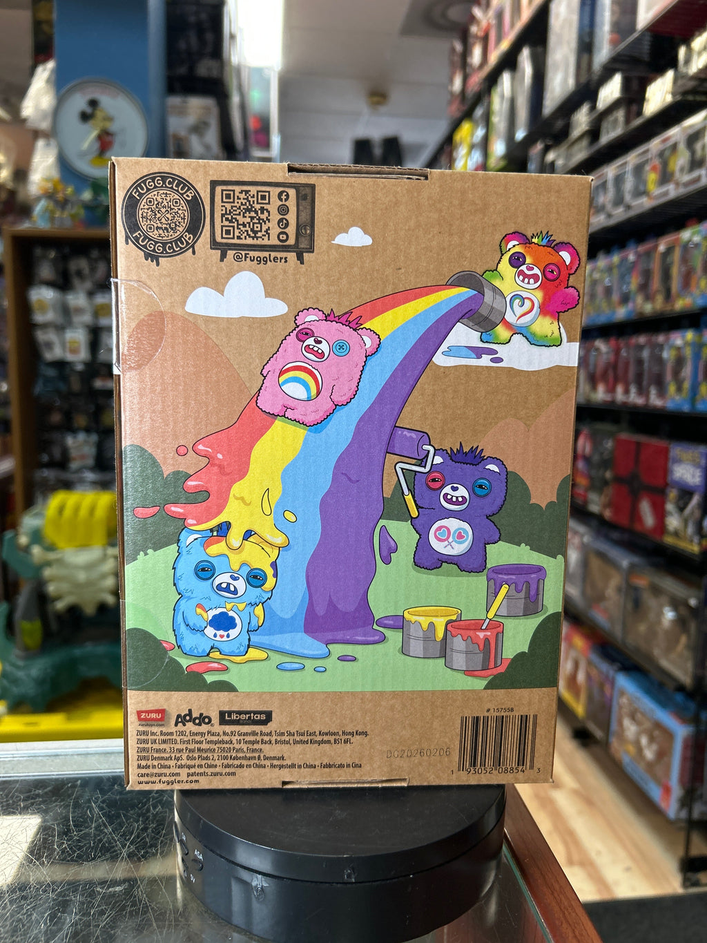 Togetherness Bear -Care Bears- (Fuggler, Zuru Spinmaster) **NEW** product image 3, provided for visual reference and product