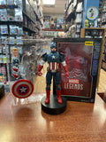 Captain America -Deluxe 12"- (Marvel Legends, Hasbro) **COMPLETE** product image 1, provided for visual reference and