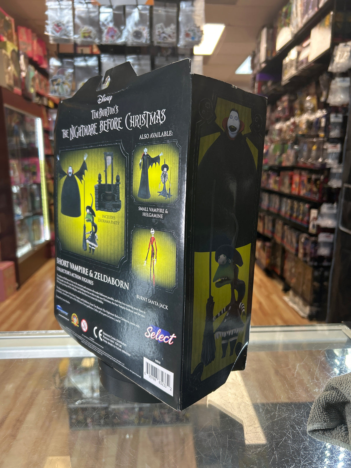 Short Vampire & Zeldaborn (The nightmare before Christmas, Diamond Select) product image 3, provided for visual reference
