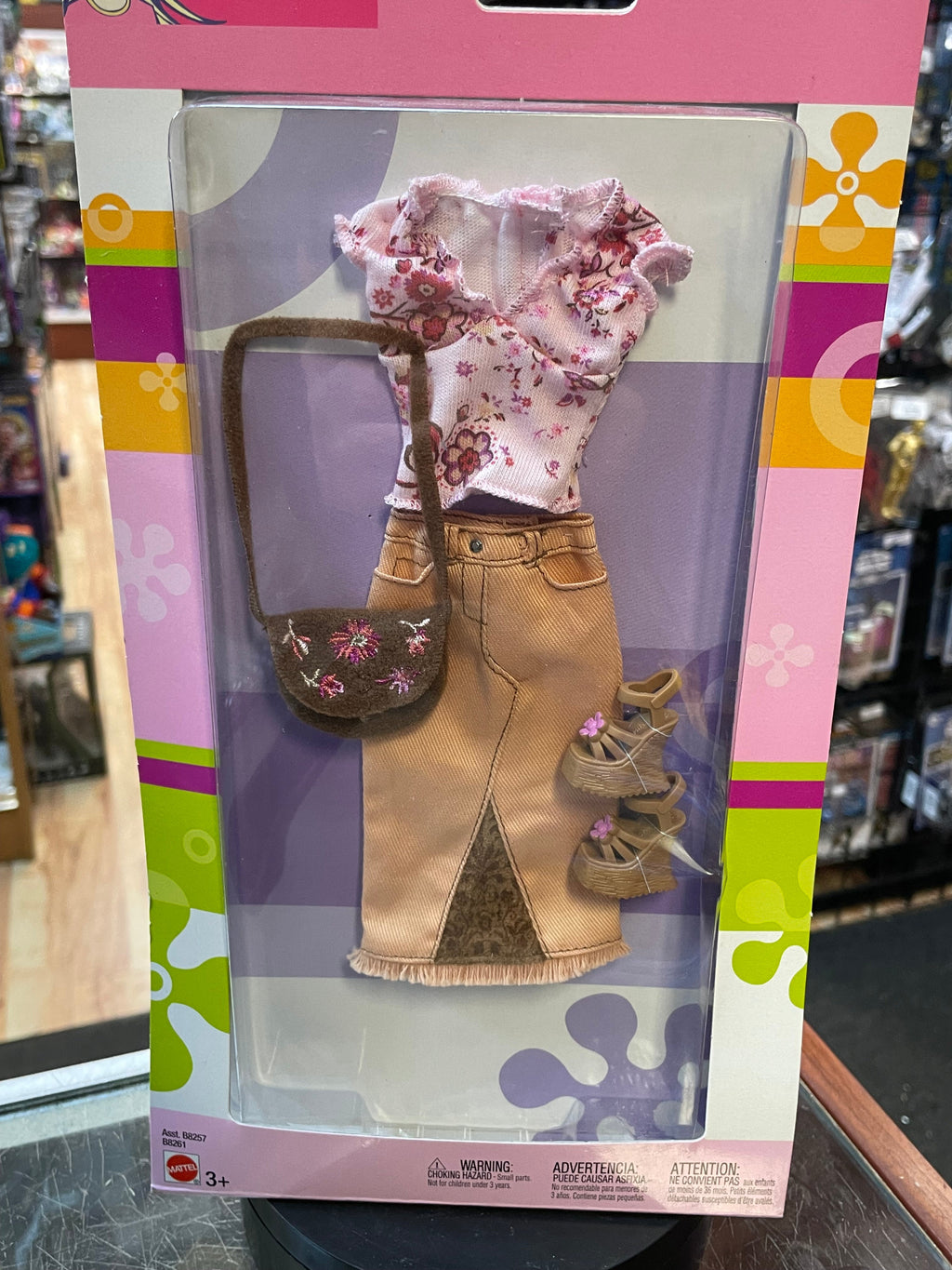 Barbie Diva Drive 2003 Fashion Outfit #B8261 (Barbie, Mattel) **SEALED** product image 4, provided for visual reference and