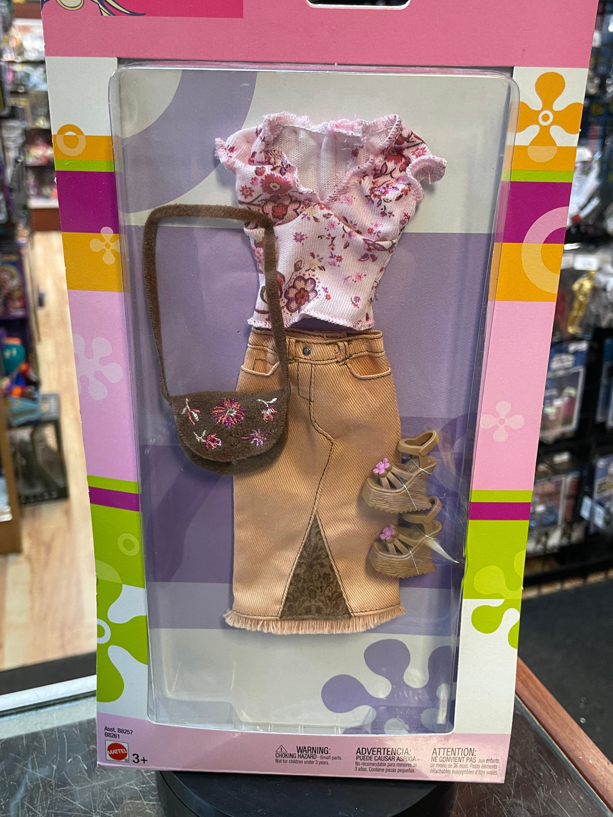Barbie Diva Drive 2003 Fashion Outfit #B8261 (Barbie, Mattel) **SEALED** product image 4, provided for visual reference and