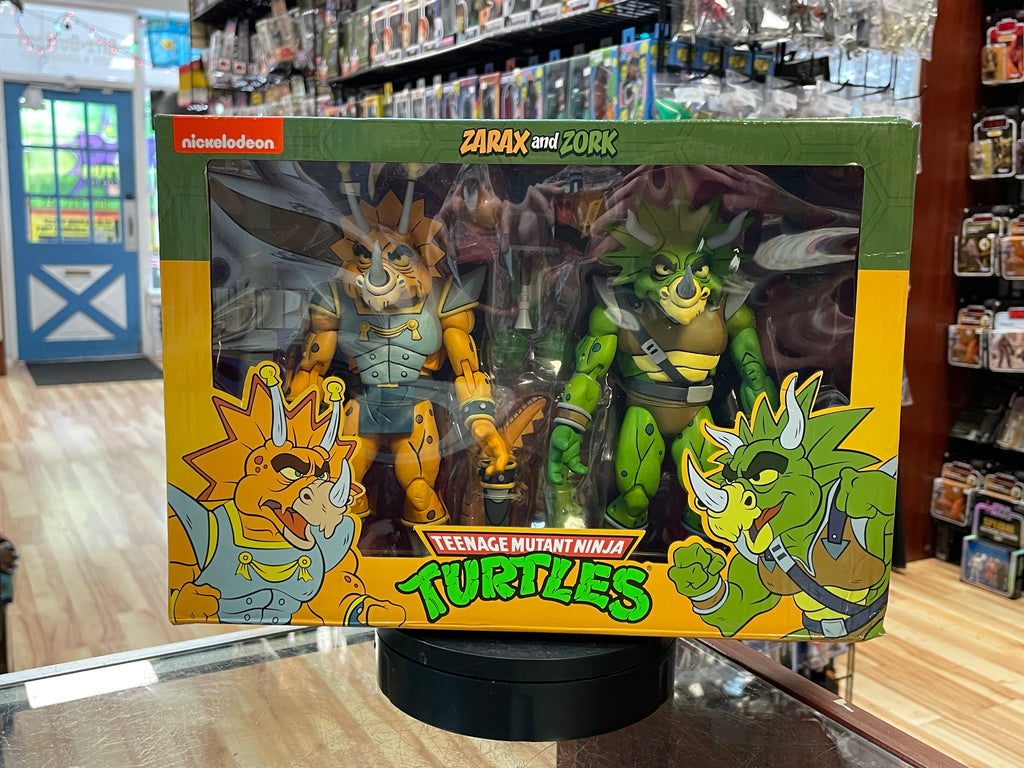 Zarax & Zork 1799 (NECA, TMNT Ninja Turtles) *SEALED* product image 1, provided for visual reference and product detail