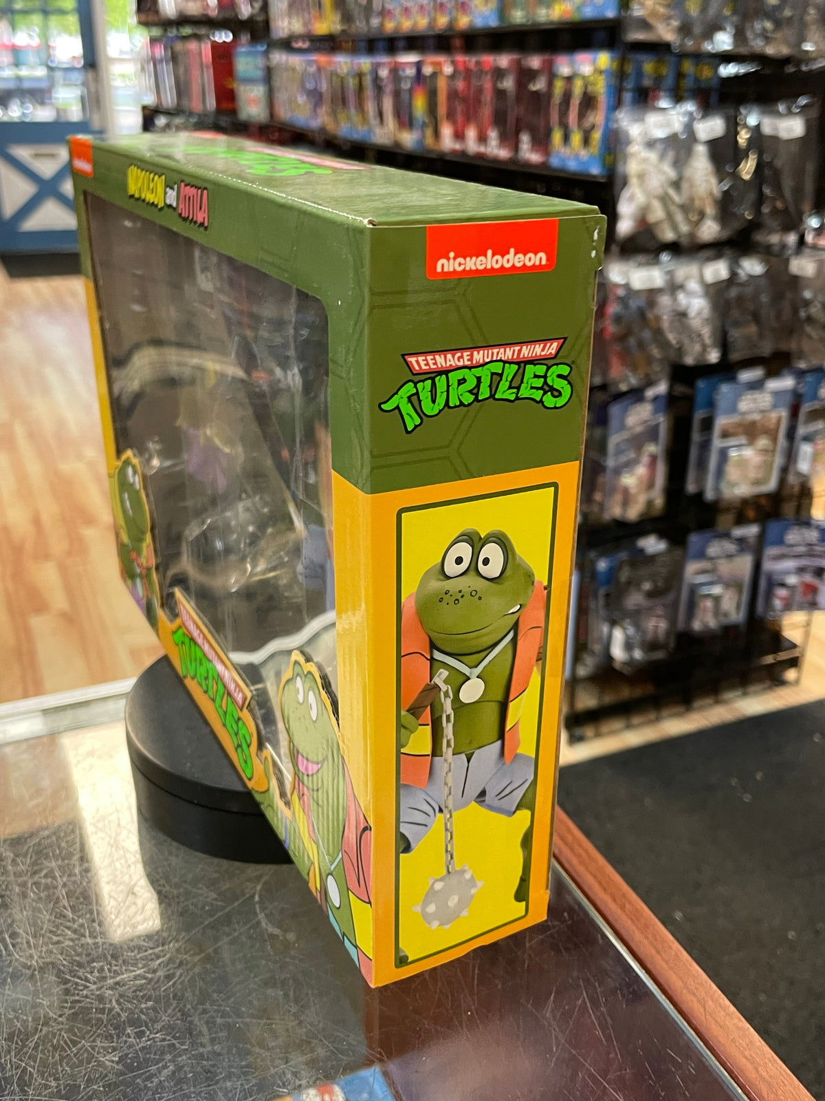 Napoleon & Attila (TMNT Ninja Turtles, NECA) **SEALED** product image 4, provided for visual reference and product detail