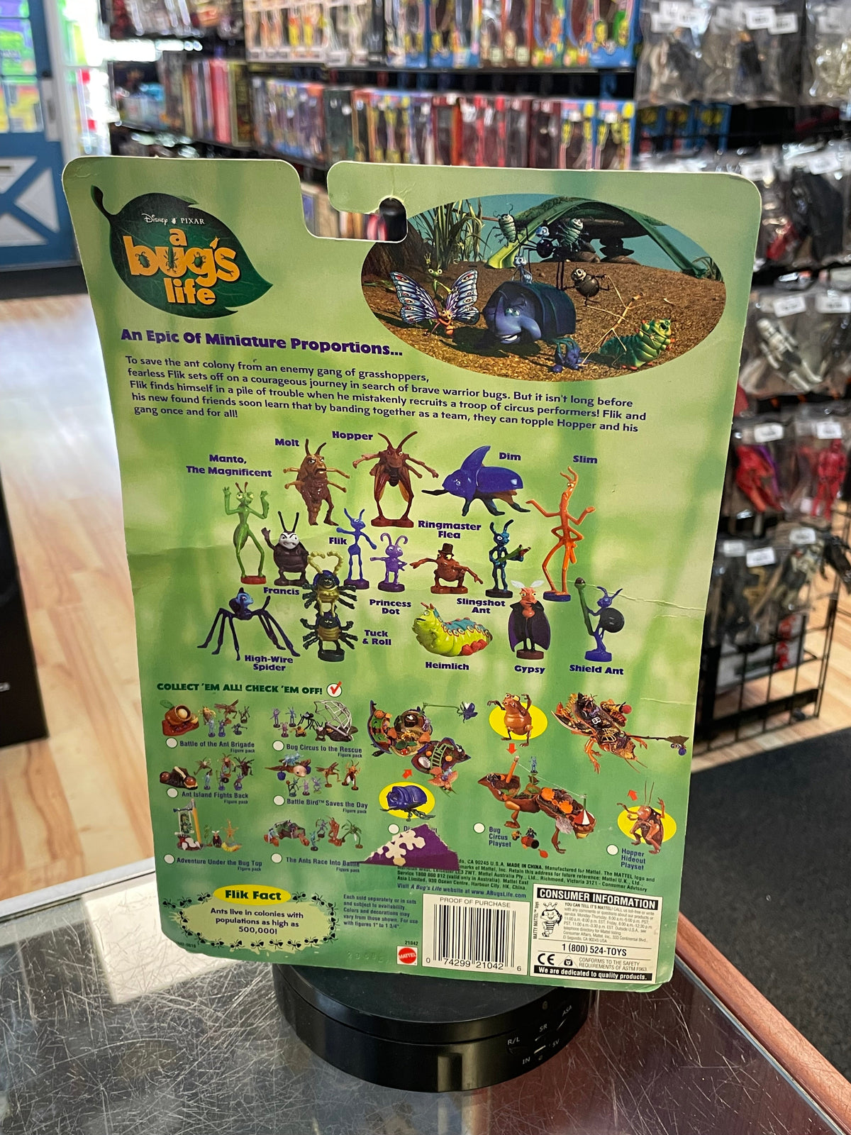 Colony Collection (Vintage Bugs Life, Mattel) **SEALED** product image 4, provided for visual reference and product detail