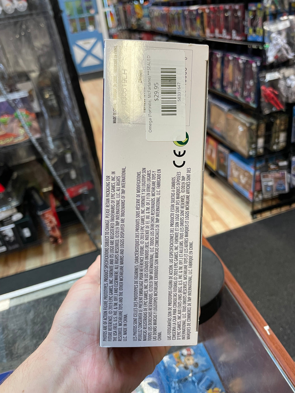 Omega (Fortnite, McFarlane) **SEALED** product image 6, provided for visual reference and product detail review