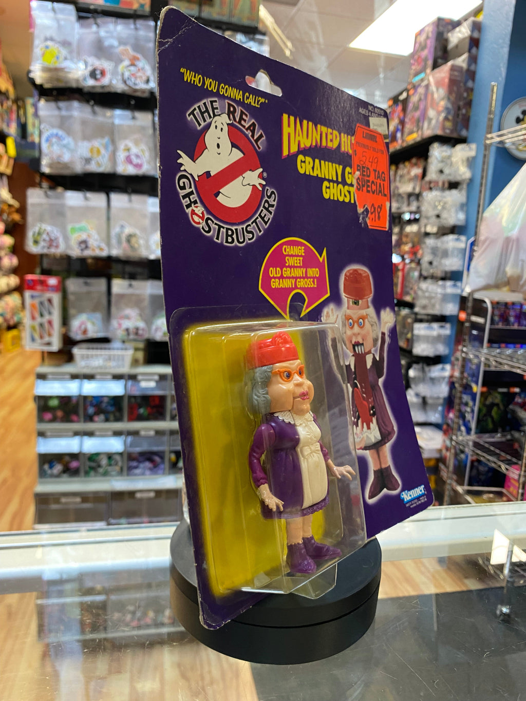Granny Gross Ghost (Vintage Ghostbusters, Kenner) SEALED product image 2, provided for visual reference and product detail